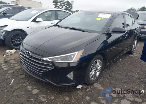 2019 Hyundai Elantra Sel z USA, uszkodzony, nr VIN KMHD84LF5KU879097